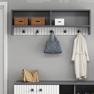 120x36.8x22 cm, Antracit;Alb