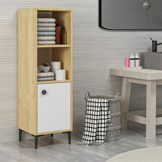 38.6x115x35 cm, Maro;Alb