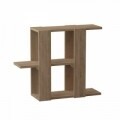 Masuta pentru living, Homitis, Slalom - Oak, 22x70x57 cm