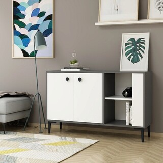 120x75x35 cm, Antracit;Alb