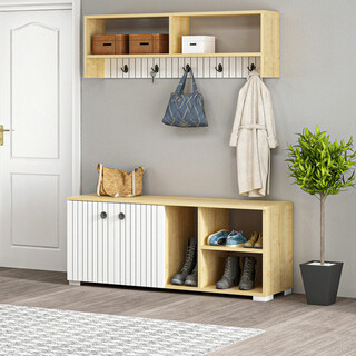 120x51.6x31.4 cm, Alb;Maro