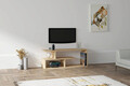 Comoda TV, Puqa Design, Cafu, 100x40x29 cm, PAL, Maro