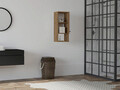 Dulap de baie, Puqa Design, Mis, 30x71x21 cm, PAL, Maro