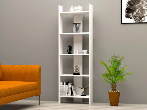 Corp biblioteca, Puqa Design, Virba, PAL, Alb