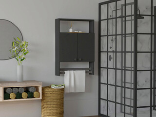 60x87x15 cm, Antracit