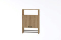 Dulap de baie, Puqa Design, Ela, 60x87x15 cm, PAL, Maro