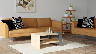 80x35x50 cm, Antracit;Stejar