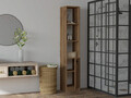 Dulap de baie, Puqa Design, Trend, 30x170x29 cm, PAL, Maro