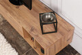 Comoda TV, Puqa Design, Safir, 160x35x40 cm, PAL, Maro