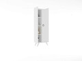 Dulap de baie, Puqa Design, Ilgım, 50x140x31 cm, PAL, Alb