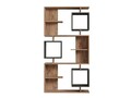 Corp biblioteca, Hanah Home, Icardi, 90x171.9x24.6 cm, Pin Atlantic / Antracit