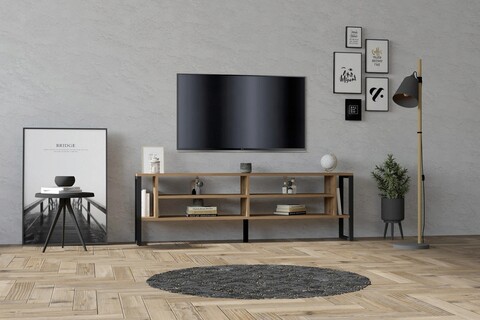 Comoda TV, Puqa Design, Cupe, 160x50 cm, PAL, Maro