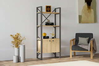 64x160x32 cm, Maro;Negru