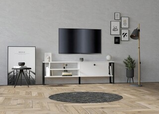 160x50.4x24.5 cm, Alb