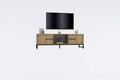 Comoda TV, Puqa Design, Mono, 160x50x40 cm, PAL, Maro