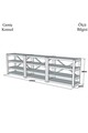 Consola, Hanah Home, Prof, 210x58.5x32 cm, Nuc / Negru