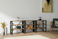Consola, Puqa Design, Prof, 210x58 cm, PAL, Nuc / Negru
