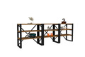 Consola, Puqa Design, Prof, 210x58 cm, PAL, Nuc / Negru