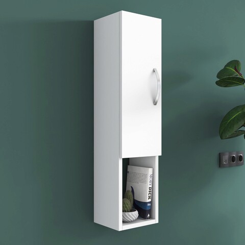 Dulap de perete, Rani, E2, 22.1x90x18.5 cm, PAL, Alb