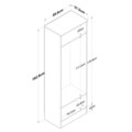 Cuier de perete, Rani, P6- M14, PAL, Alb/Maro