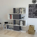 Corp biblioteca, Retricy, Karlin, PAL, Alb / Antracit