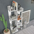 Corp biblioteca, Retricy, Luisa, 50x22x137 cm, PAL, Alb