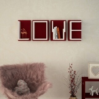 White, Claret Red