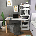 Birou, Retricy, Vina, 133x55x146 cm, PAL, Alb