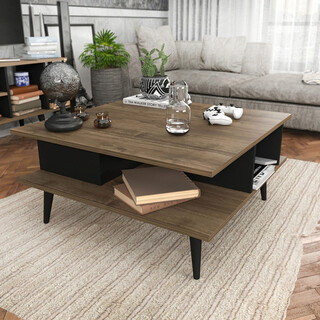 89x89x44 cm, Maro;Negru