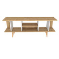 Comoda TV, Retricy, Akya, 160x35x38 cm, PAL, Safir / Alb