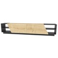 Comoda TV, Hanah Home, Rhodes, 240x37.1x47.4 cm, Antracit / Stejar