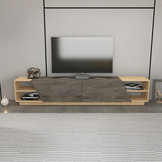 240x37.1x47.4 cm, Stejar;Wenge