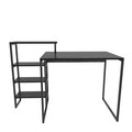 Birou, Retricy, Rino, 133x60x76 cm, PAL, Negru