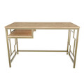 Birou, Retricy, Kennesaw, 120x60x74 cm, PAL, Aur / Stejar