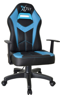 60x113x43 cm, Albastru;Negru