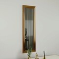 Oglinda decorativa, Hanah Home, Boos, Auriu
