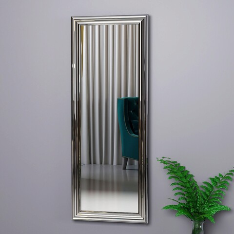 Oglinda decorativa, Hanah Home, Smooth, Argintiu