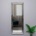 Oglinda decorativa, Hanah Home, Smooth, Argintiu