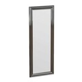 Oglinda decorativa, Hanah Home, Smooth, Argintiu