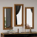 Set 3 oglinzi decorative, Hanah Home, Lavia, Auriu