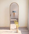 Oglinda decorativa, Siam, Emma, 50x160x2 cm, MDF , Maro