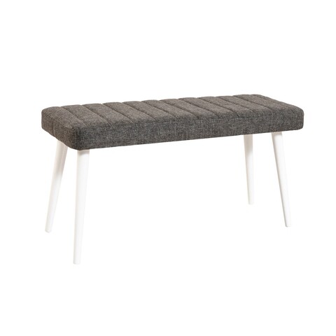 Banca, Vella, Stormi Bench, Metal, Alb / Antracit