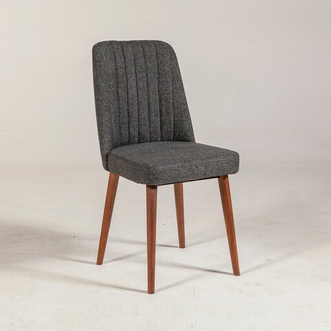 Scaun, Vella, Vina Sandalye Anthracite, Maro, 47x89x46 cm, PAL, Nuc / Antracit