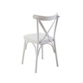 Scaun, Vella, Oliver Chair, 46x87x48 cm, PAL, Alb