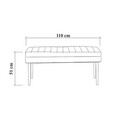 Banca, Vella, Vina Bench Atlantic Pine, Piatra, PAL, Pin Atlantic / Piatră