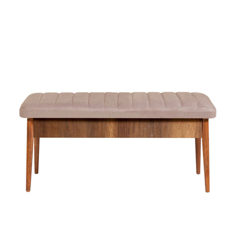 Banca, Vella, Vina Bench Walnut, Piatra, PAL, Nuc / Piatra