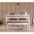 Banca, Vella, Vina Bench White, Piatra, PAL, Alb / Piatra
