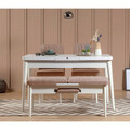 Banca, Vella, Vina Bench White, Piatra, PAL, Alb / Piatra