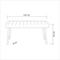Set masa si scaune 4 piese, Vella, Costa Atlantice-Grey, PAL, Pin Atlantic / Gri