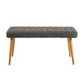 Set masa si scaune 4 piese, Vella, Costa Atlantic White-Anthracite, PAL, Pin Atlantic / Alb / Antracit